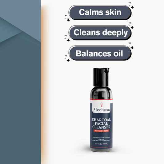 Charcoal Facial Cleanser with Aloe Vera